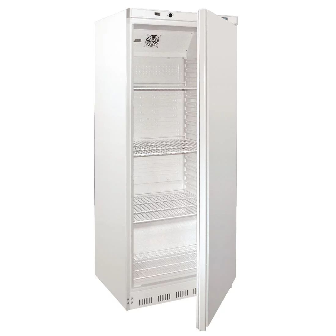 polar c series upright fridge white 600ltr