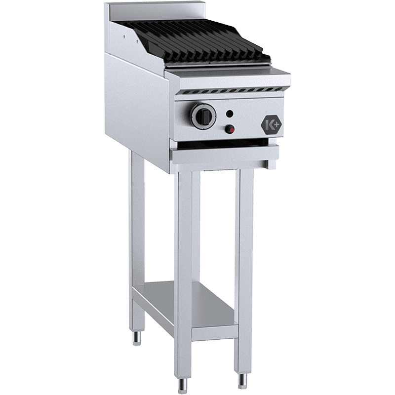 B S K 300mm Char Broiler On Stand CATERWORKS